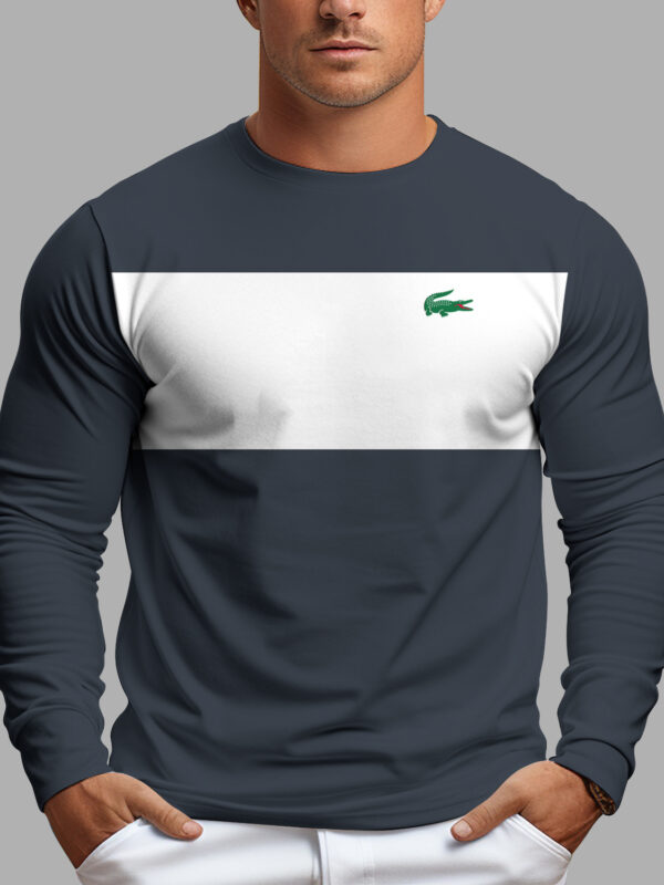 New 2025- Long Sleeves Shirt  for men women luxury brand clothing clothes outfit -TU24120613
