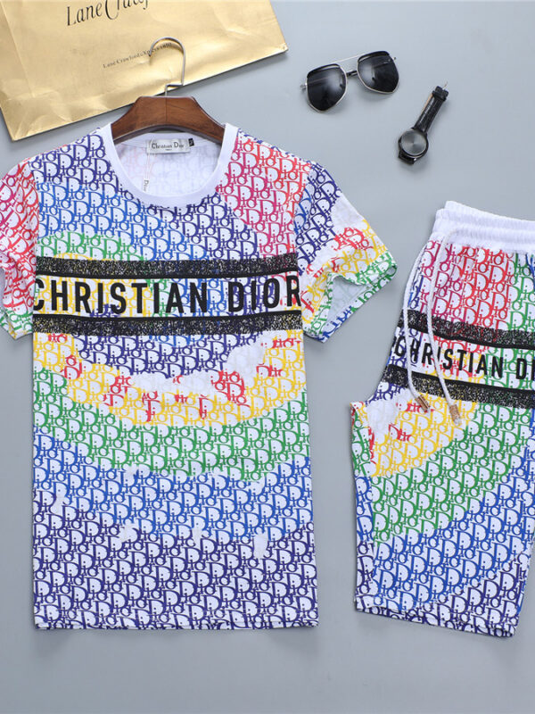 2024 – Set D  Tracksuit T-shirt & Shorts – Max4538