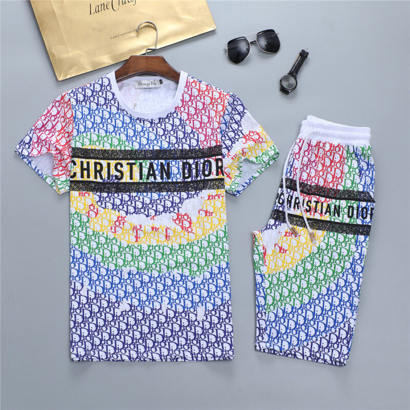 2024 – Set D  Tracksuit T-shirt & Shorts – Max4538