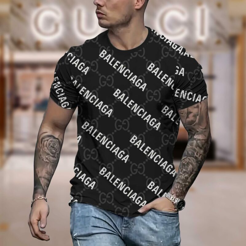 New 2025-  G  Luxury  Brand Premium T-Shirt Outfit For Men Women – Max012248