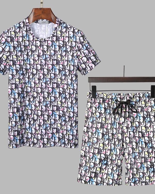 2024 – Set D  Tracksuit T-shirt & Shorts – Max4542