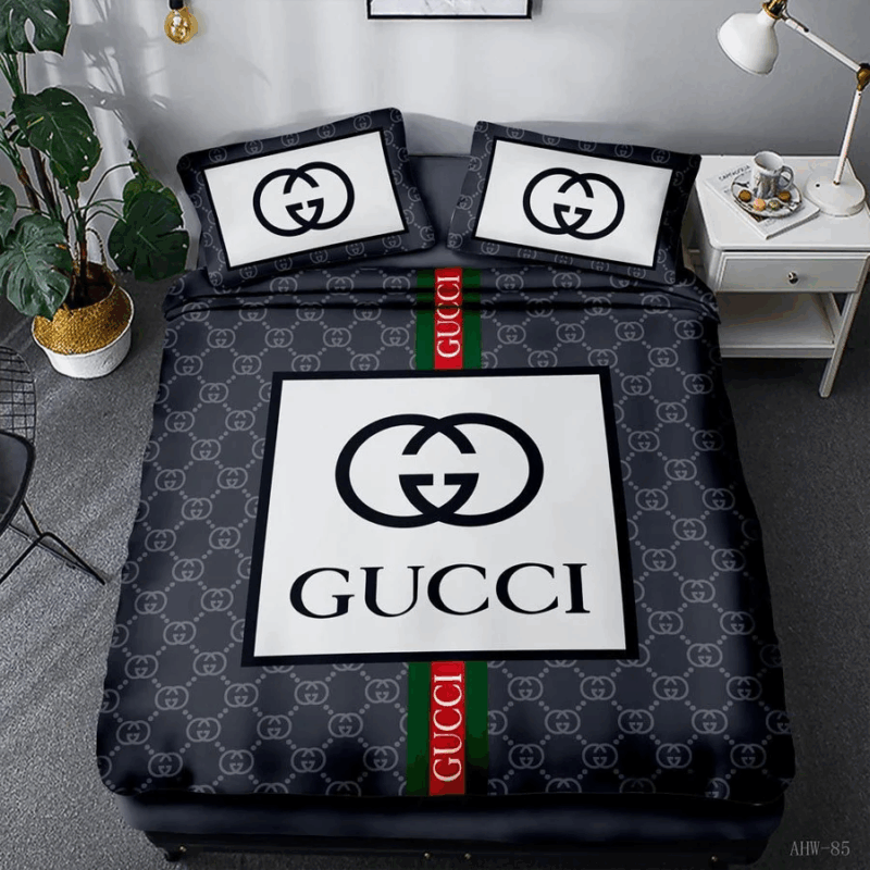 G  Premium Fashion Limited Luxury Brand Bedding Set Home Decor – Min00374