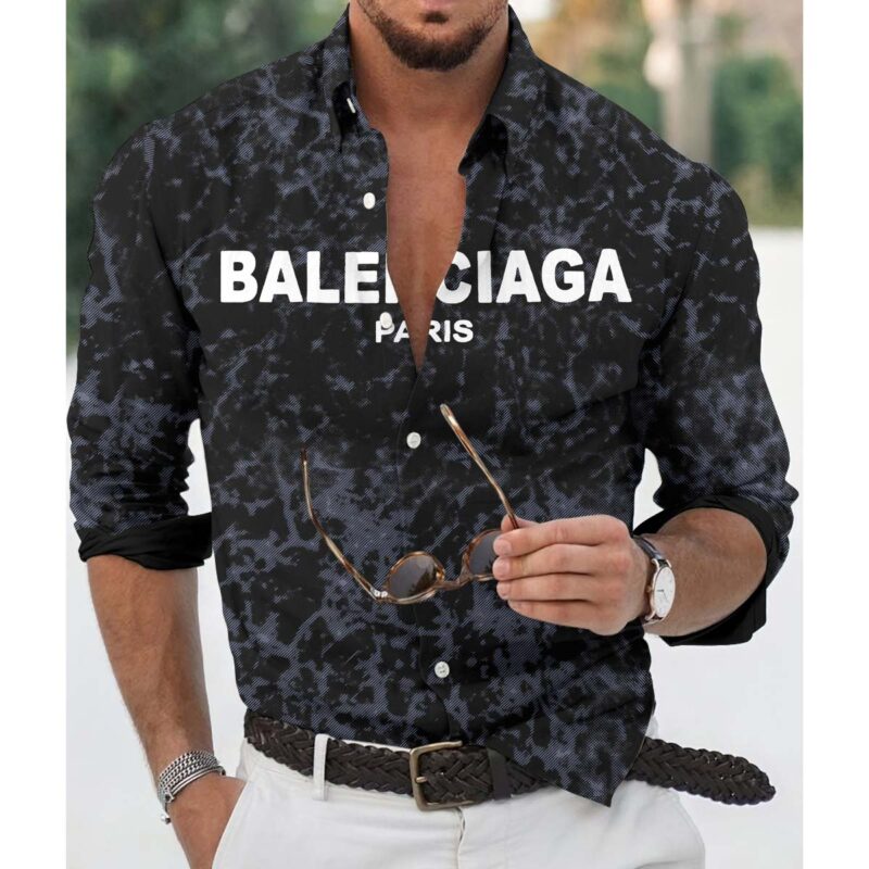 Men’s Long Sleeves Button Down Shirts -TDA002053