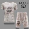 2024 – Set G Tracksuit T-shirt & Shorts –   – Max02936