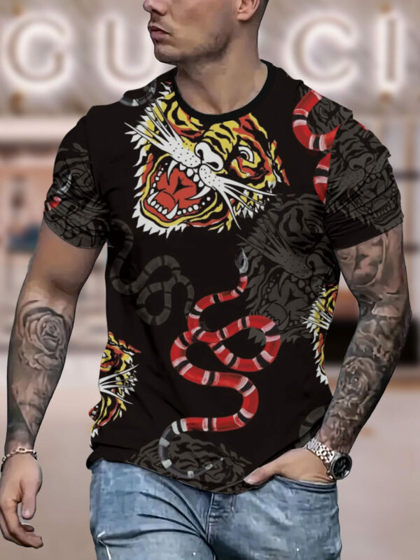 New 2025-  G  Luxury  Brand Premium T-Shirt Outfit For Men Women – Max011608