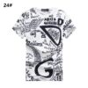 New 2024 – D Luxury Brand Premium T-Shirt Outfit For Men Max4974
