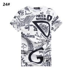 New 2024 – D Luxury Brand Premium T-Shirt Outfit For Men Max4974