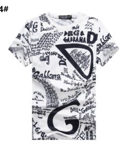 New 2024 – D Luxury Brand Premium T-Shirt Outfit For Men Max4974