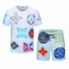 2024 – Set L  Tracksuit T-shirt & Shorts – Max02736