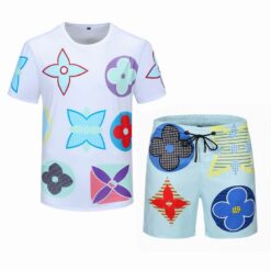 2024 – Set L  Tracksuit T-shirt & Shorts – Max02736