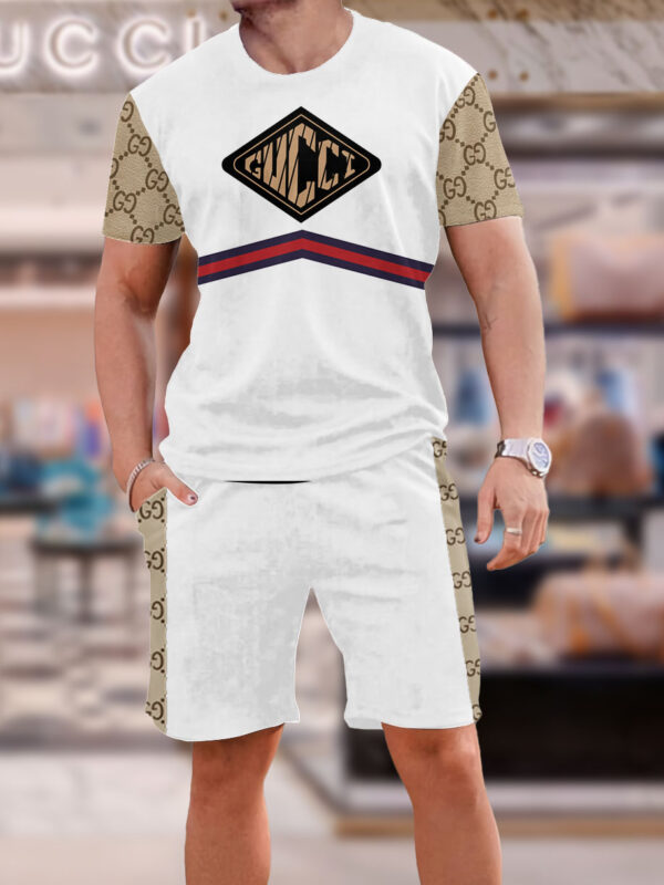 2025 – Set G Tracksuit T-shirt & Shorts –   – Max011955