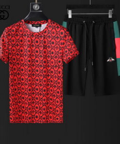 2024 – Set G Tracksuit T-shirt & Shorts –   – Max02830