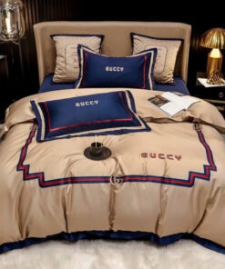 G  Premium Fashion Limited Luxury Brand Bedding Set Home Decor – Min00380