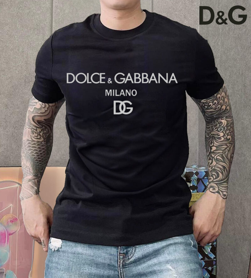 New 2025 – D Luxury Brand Premium T-Shirt Outfit For Men -Max012537