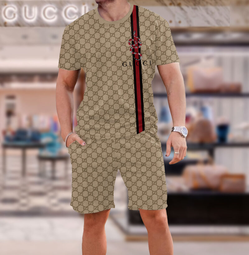 2025 – Set G Tracksuit T-shirt & Shorts –   – Max011956