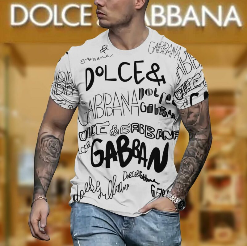 New 2025 – D Luxury Brand Premium T-Shirt Outfit For Men – Max012484