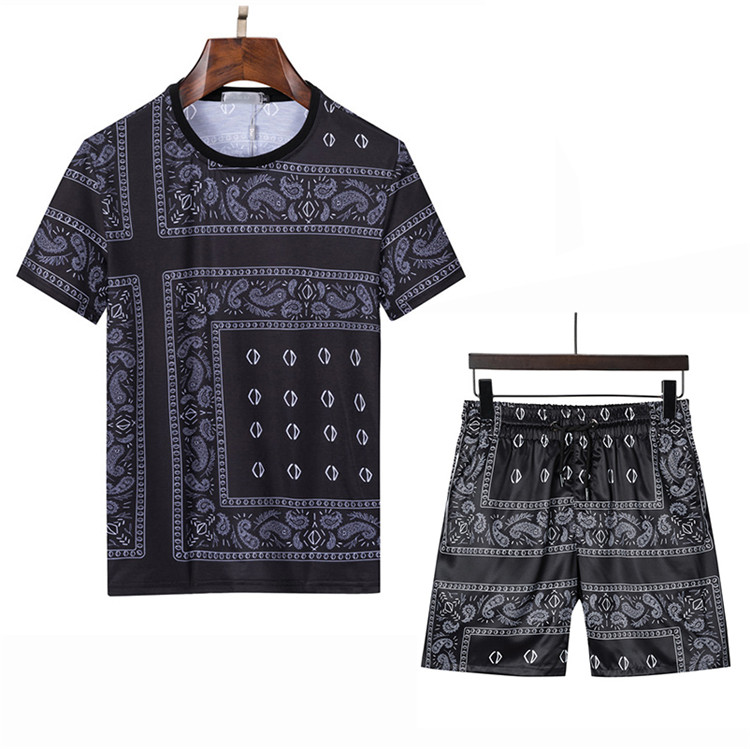 2024 – Set D  Tracksuit T-shirt & Shorts – Max4551