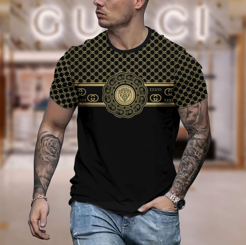 New 2025-  G  Luxury  Brand Premium T-Shirt Outfit For Men Women – Max011834