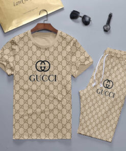 2025 – Set G Tracksuit T-shirt & Shorts –   – TU24051074