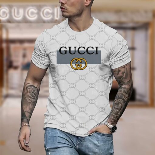 New 2025-  G  Luxury  Brand Premium T-Shirt Outfit For Men Women – Max012096