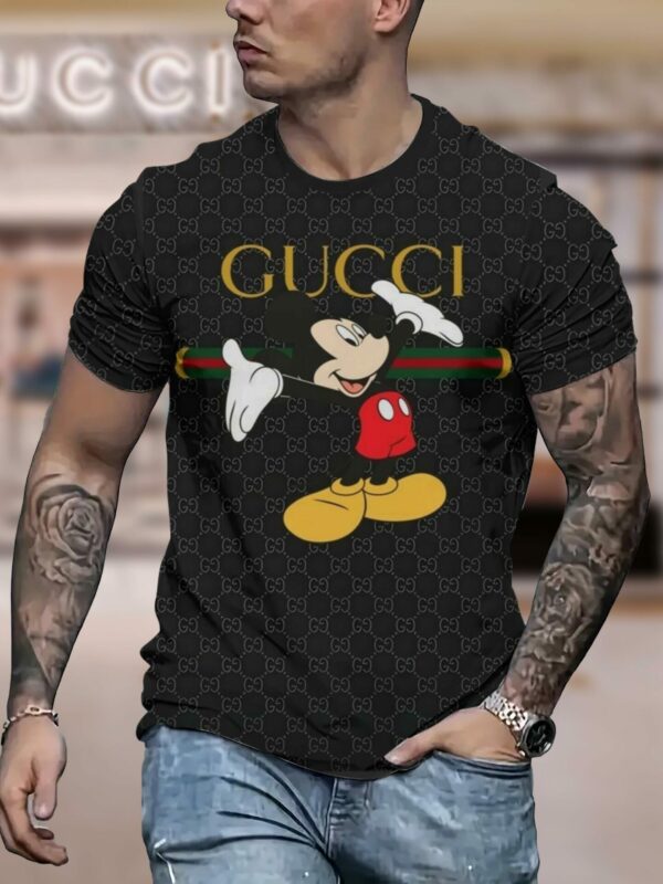 New 2025-  G  Luxury  Brand Premium T-Shirt Outfit For Men Women – Max012134