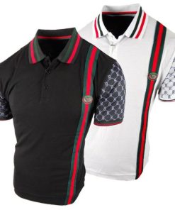 (Black & White) New 2024 – G  Polo Shirt For Men – B9G-PO- DN29709