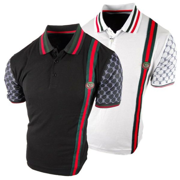 (Black & White) New 2024 – G  Polo Shirt For Men – B9G-PO- DN29709