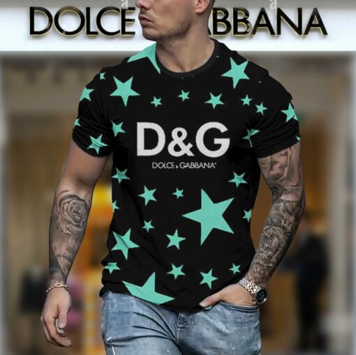 New 2025 – D Luxury Brand Premium T-Shirt Outfit For Men – Max012409