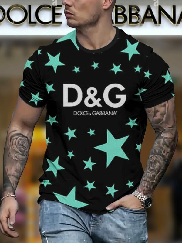 New 2025 – D Luxury Brand Premium T-Shirt Outfit For Men – Max012409
