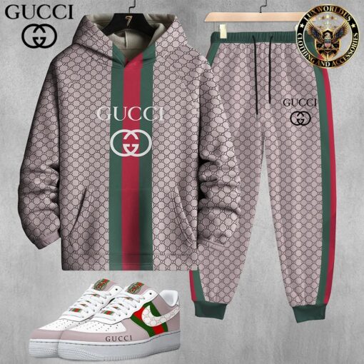 New 2025,G  G Limited Edition Set Hoodie & Pants Match AF1 Sneaker – Max2408253585
