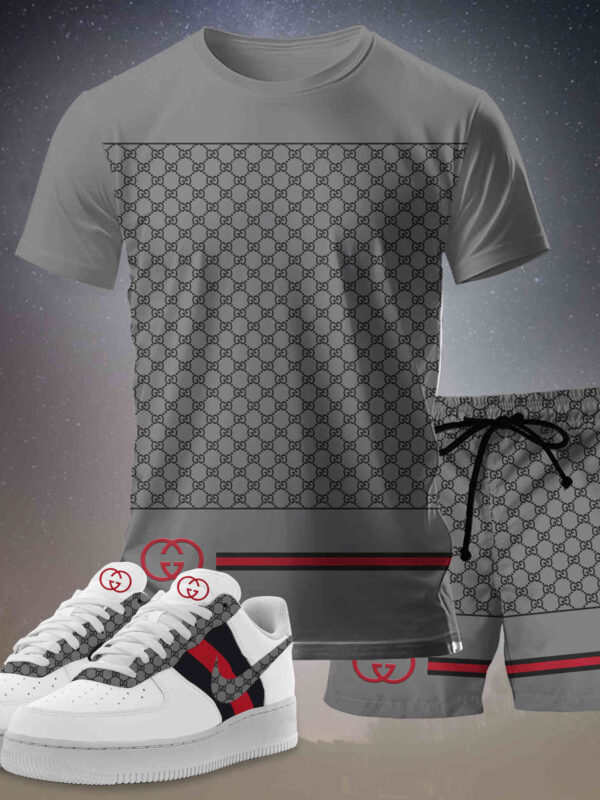 New 2025 – Set G Tracksuit  Air Force 1 & T-shirt & Shorts – chic210407