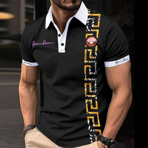 Limited Edition V**sace Polo Shirt For Men –  Max2407091579