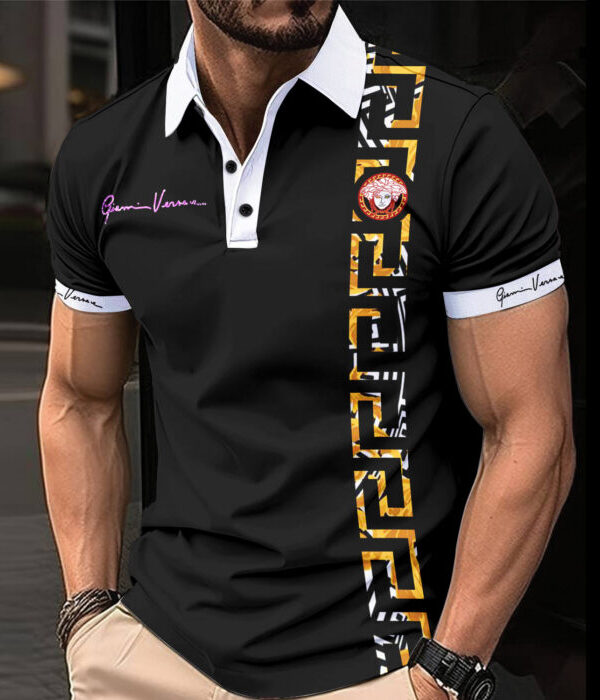 Limited Edition V**sace Polo Shirt For Men –  Max2407091579