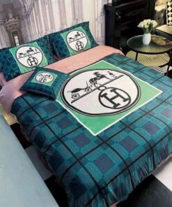 Hermes Limited Luxury Brand Bedding Set Home Decor – Max010064