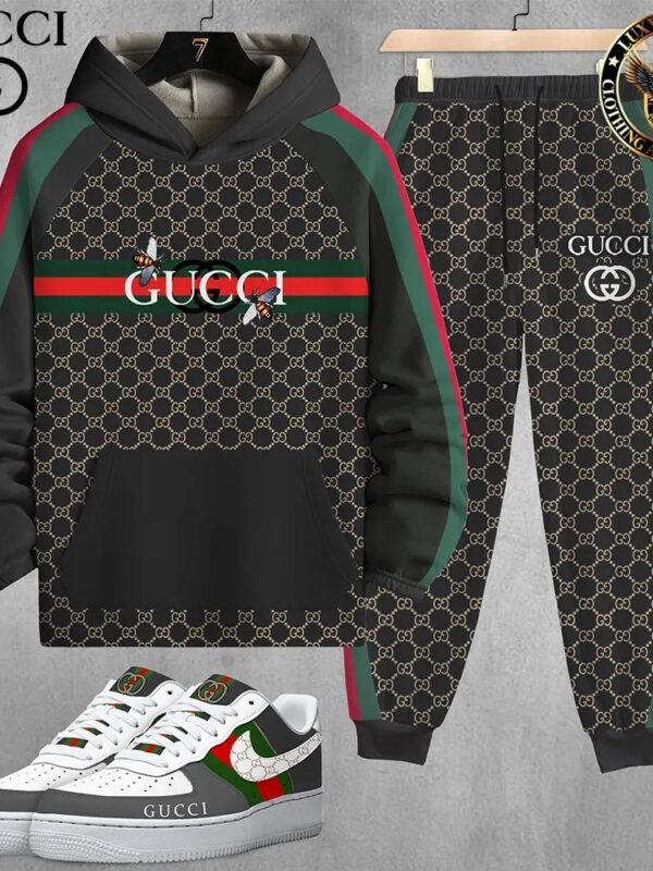 New 2025,G  G Limited Edition Set Hoodie & Pants Match AF1 Sneaker – Max2408253580