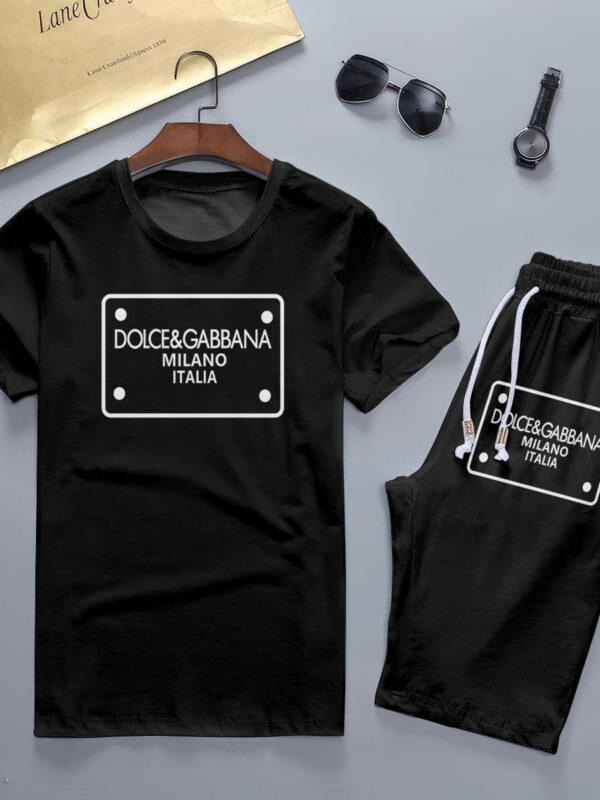 2025 – Set G Tracksuit T-shirt & Shorts –   – TU24052914