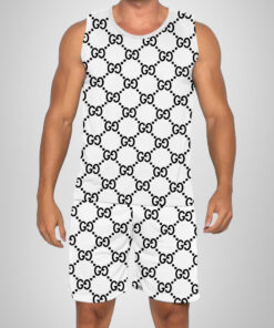 New 2025 -G Luxury Brand Premium Tanktop & Shorts Outfit For Men -Max012646