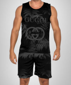 New 2025 -G Luxury Brand Premium Tanktop & Shorts Outfit For Men -Max012615