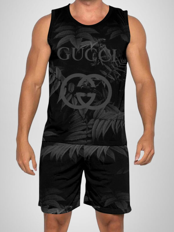 New 2025 -G Luxury Brand Premium Tanktop & Shorts Outfit For Men -Max012615