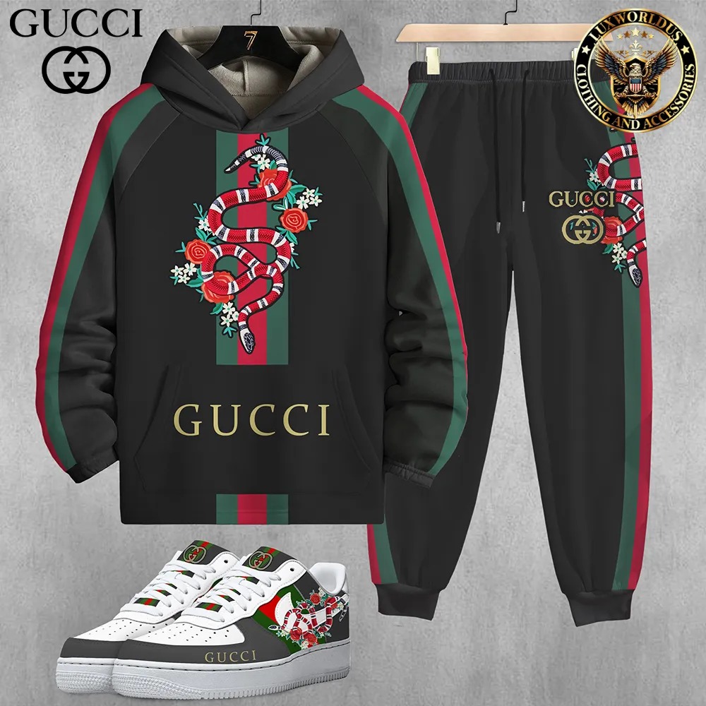 New 2025,G  G Limited Edition Set Hoodie & Pants Match AF1 Sneaker – Max2408253586