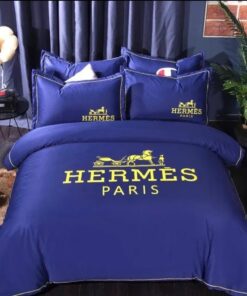 Hermes Limited Luxury Brand Bedding Set Home Decor – Max010123