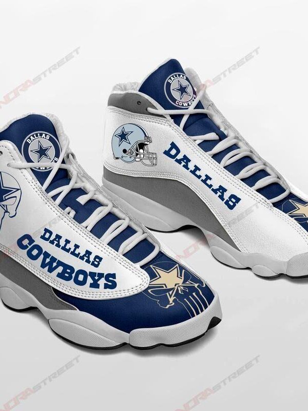 Dallas Cowboys Air Jordan 13 Shoes – Custom Sneaker – Max2407191985