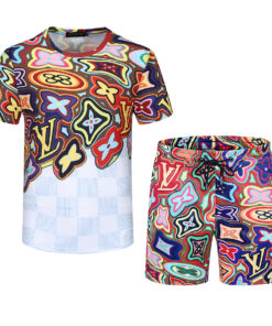 2024 – Set L  Tracksuit T-shirt & Shorts – Max00882