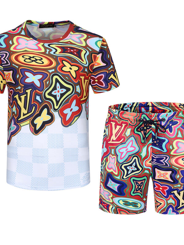 2024 – Set L  Tracksuit T-shirt & Shorts – Max00882