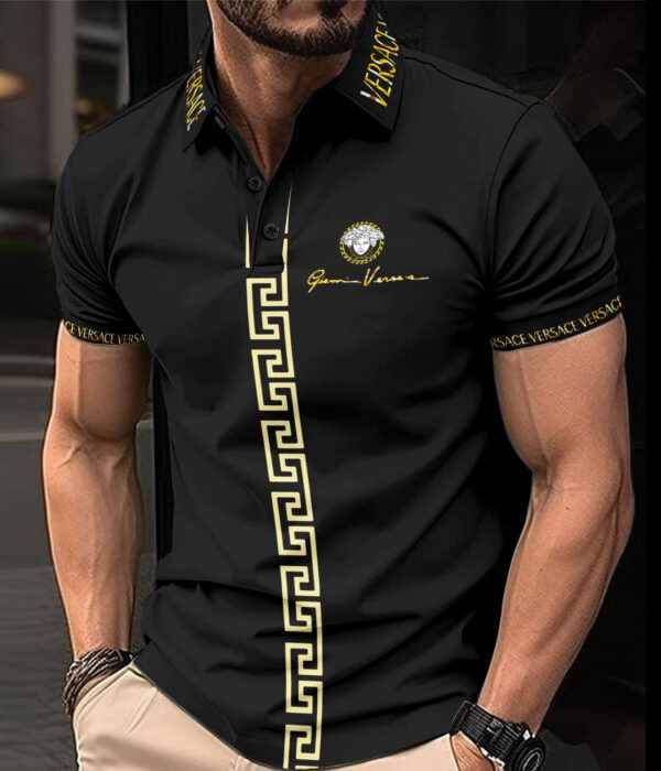 Limited Edition V**sace Polo Shirt For Men –  Max2407091553
