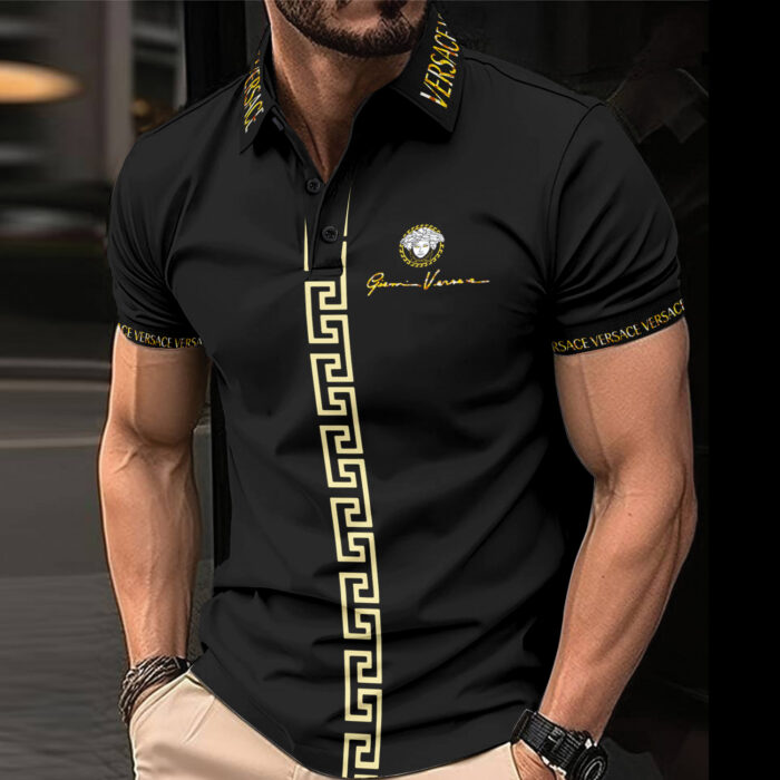 Limited Edition V**sace Polo Shirt For Men –  Max2407091553
