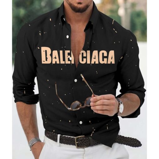 Men’s Long Sleeves Button Down Shirts -TDA002067