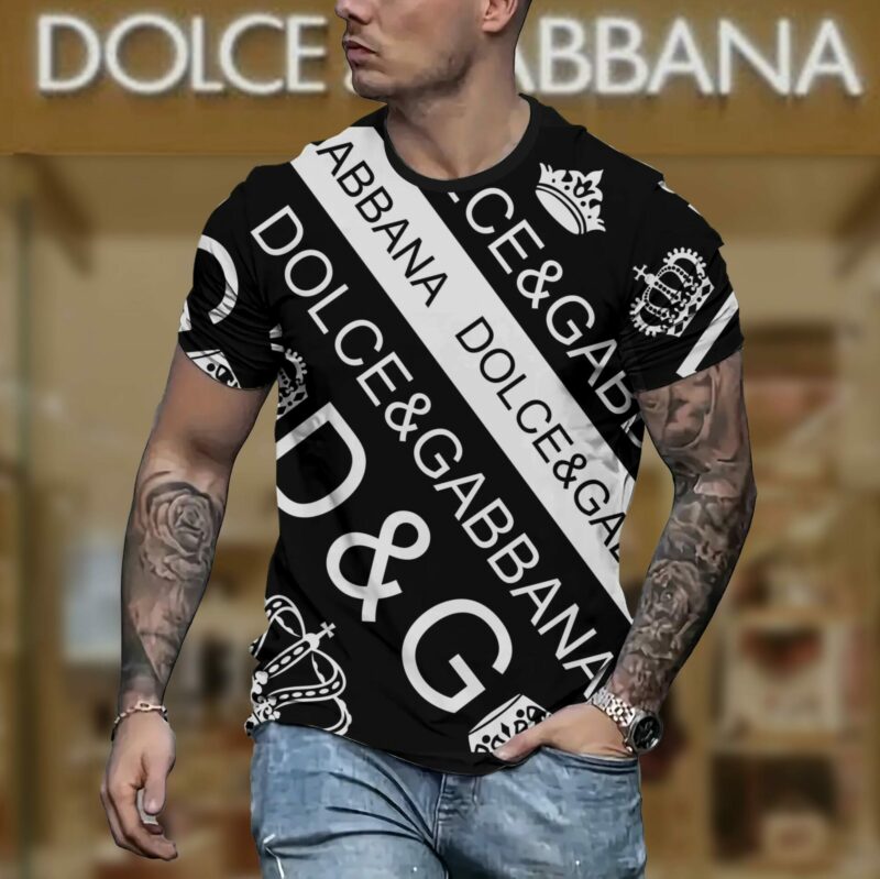 New 2025 – D Luxury Brand Premium T-Shirt Outfit For Men – Max012475