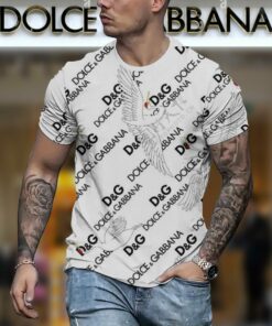 New 2025 – D Luxury Brand Premium T-Shirt Outfit For Men – Max012445
