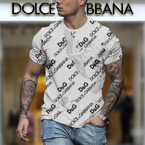 New 2025 – D Luxury Brand Premium T-Shirt Outfit For Men – Max012445